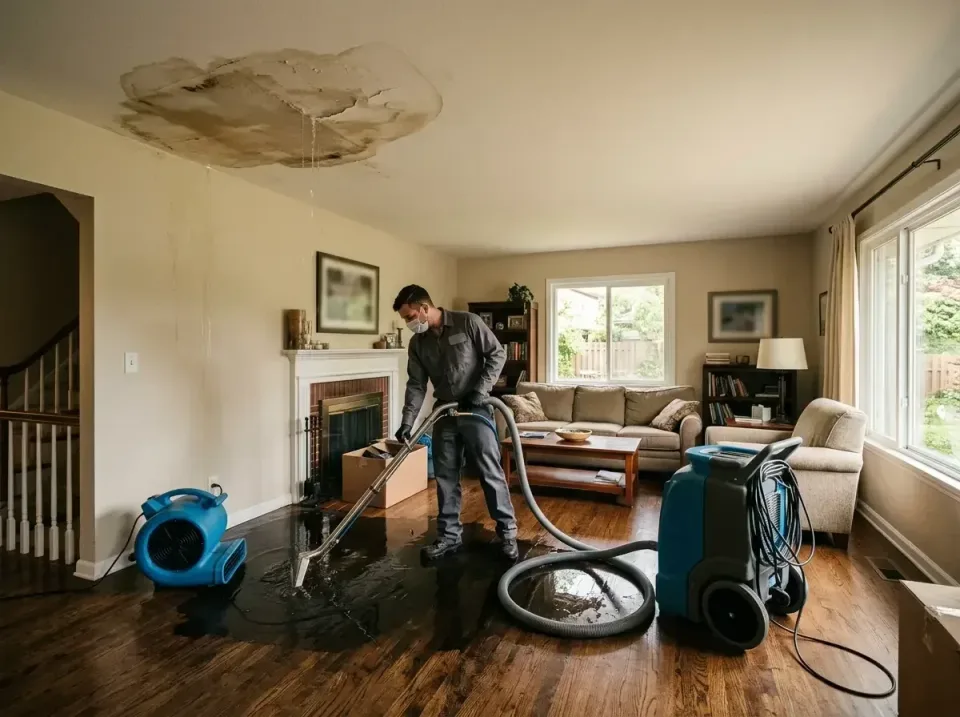 attic-pipe-burst-ceiling-drip-008 — frequently asked questions, Water Damage Restoration & Carpet Care in Delaware